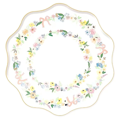 Assiette en carton de 10 pouces