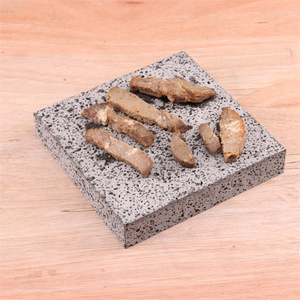 Plaques de cuisson en <span class=keywords><strong>pierre</strong></span> volcanique pour grillades chaudes, steaks et barbecues, en granit - Product Image 1