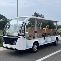 Bus électrique de tourisme 12 places, bus scolaire électrique urbain, mini-bus climatisé, sièges passagers en vente