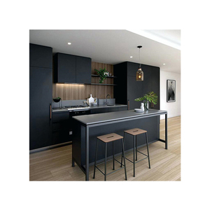 ตู้ครัวแบบโมดูลตู้ติดผนังเฟอร์นิเจอร์กันน้ำทันสมัย - Product Image 5