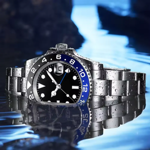 Reloj Mecánico Automático de Lujo para Hombre, Personalizado OEM, 40 mm, Caja de Acero Inoxidable Luminosa, Cronógrafo, Resistente al Agua 5 BAR - Product Image 6
