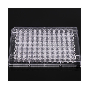 Placa de Cultivo de 96 Pocillos Huizhong, Microplaca Desechable en Forma de V y U para Uso en Laboratorio de Hemaglutinación Bacteriana - Product Image 4