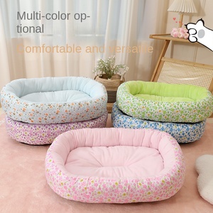 Cama para gatos con estampado de flores Wuxi - Product Image 3