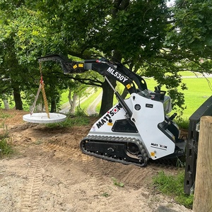 <span class=keywords><strong>Mattson</strong></span> Yanmar 30HP 1 Ton <span class=keywords><strong>Mini</strong></span> terlacak penjualan mesin konstruksi dan Lampiran mentoader ML530Y untuk dijual - Product Image 3