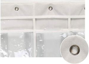 Organisateur de rangement suspendu sur porte Simple Houseware à 24 poches transparentes pour chambre de bébé, placard, chambre d'enfant - Product Image 5