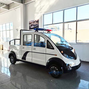 Vehículo de Patrulla Eléctrico Abierto Blanco, Utilitario, de Seguridad, con Energía Verde, Homologado para Calle y Aeropuerto - Product Image 6