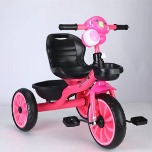 <span class=keywords><strong>Triciclo</strong></span> de Metal con montaje de <span class=keywords><strong>un</strong></span> botón para niños pequeños, juguete de Navidad - Product Image 4