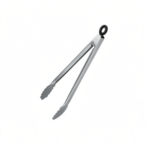 Pinzas para parrilla Metaltex, paquete de 6, herramientas de barbacoa de acero inoxidable para cocinar al aire libre - Product Image 2