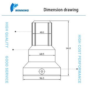 Xách Tay chính xác cảm biến quang học <span class=keywords><strong>Tester</strong></span> công nghiệp chống tràn Detector với 1-năm Bảo hành làm bằng nhựa bền - Product Image 3