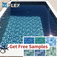 Revestimientos para Piscinas JS Ecológicos, No Tóxicos, Biodegradables, 100% Recubiertos de PVC, Impermeables, Resistentes a Desgarros, Retardantes de Llama, Anti-UV, Anti-Moho