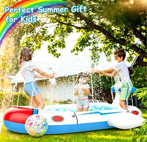 MAKE WAVES - Aspersor de Agua para Piscina Infantil, para Niños de 1 a 3 Años, PVC Plegable, Inflable, Ecológico y Duradero - Product Image 2