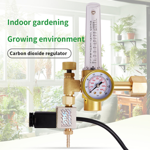 Vendita calda CGA320 in ottone <span class=keywords><strong>CO2</strong></span> regolatore 191 per interni di biossido di carbonio con Timer a solenoide per la crescita delle piante - Product Image 2