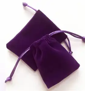 Sacchetto di gioielli in velluto con Logo personalizzato con sacchetto regalo in nastro di raso sacchetto di raso nero di lusso per gioielli con nastro