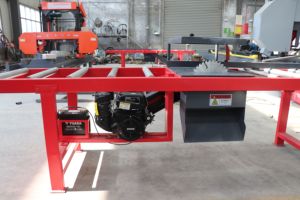 Sierra de corte EG600SB de una sola hoja, 14 HP, arranque eléctrico a gasolina para carpintería - Product Image 3