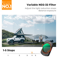 Filtro Magnético Variable ND2-32 ND32-512 de K&F Concept, Compatible con DJI Osmo Pocket 3, Filtros de Densidad Neutra con Fijación Magnética