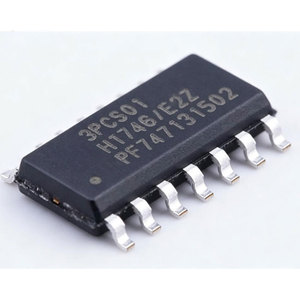 Composants électroniques d'origine ICE3PCS01G, fournisseurs de composants électroniques, 21kHz~100kHz, 11.5V~25V, SOIC-14, PFC (Correction du Facteur de Puissance), RoHS - Product Image 1