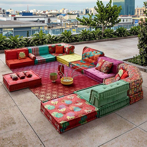 Nuovo Stile di Design per <span class=keywords><strong>Soggiorno</strong></span>, Divano Colorato Componibile, Set Divano Multicolore per Salotto - Product Image 2