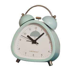 Tam giác phim hoạt hình ít đồng hồ báo thức thời trang nhân viên văn phòng trang trí nhà phòng ngủ lười biếng câm kỹ thuật số đầu giường Đồng hồ báo thức - Product Image 5
