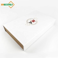 Boîtes cadeaux rigides pliables de luxe personnalisées pour macarons, 24 pièces, avec fermeture magnétique, pour desserts, biscuits, emballage avec couvercle magnétique