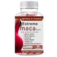 Gummies Énergisantes Naturelles pour des Fesses Volumineuses pour Femmes – Maca Noire & Fenugrec, Supplément de Magnésium, Bonbons pour des Hanches Sublimes