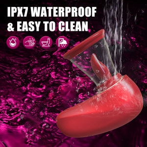 Новые секс-игрушки для пар: вибратор с имитацией лизания языком, массажер для груди, стимулятор клитора, силиконовый, водонепроницаемый, товары для взрослых - Product Image 6