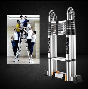 Kính thiên văn gấp thang nhôm hợp kim nhẹ mở rộng thang đứng ráp 8 bước thang - Product Image 4