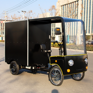 Quadricycle électrique à 4 roues avec assistance au pédalage pour <span class=keywords><strong>livraison</strong></span>, vélo cargo <span class=keywords><strong>utilitaire</strong></span> à forte capacité de chargement pour <span class=keywords><strong>livraison</strong></span> professionnelle - Product Image 1