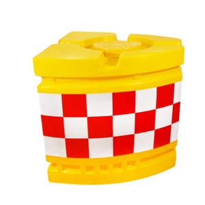 Barrera de tráfico de 90cm, Cubo de choque de seguridad, barrera de cojín de plástico, barrera de tráfico de seguridad llena de arenas de agua de tambor - Product Image 6