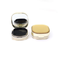 Boîte de poudre correctrice haute brillance, carrée, vide, pour le maquillage, réparation de la poudre, conteneur pour cosmétiques