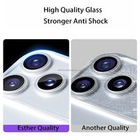 Protection d'écran en verre trempé 3D Honor 400 Pro Édition Internationale, dureté 9H, transparence 99% pour objectif d'appareil photo de téléphone portable