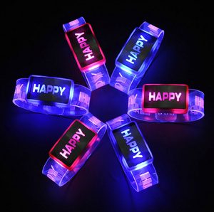 Pulsera Luminosa Económica Personalizada con LED, Pulsera Brillante para Nochevieja, Conciertos, Bares y Fiestas - Product Image 4