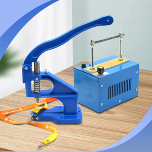 Punzonadora de botón de presión manual de aluminio moderna con técnica de chapado ecológica a presión de ojal con ojal - Product Image 3