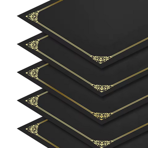 Funda Protectora para Certificado de Papel Súper Grueso con Estampado en Caliente, Portadocumentos de Graduación - Product Image 2
