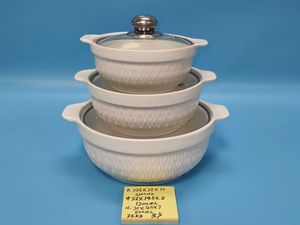 Offre Spéciale Faitout <span class=keywords><strong>en</strong></span> Céramique avec Couvercle Design Moderne Stock Direct Usine & <span class=keywords><strong>Soupière</strong></span> <span class=keywords><strong>en</strong></span> Porcelaine pour la Cuisine Offre Spéciale - Product Image 5