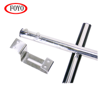 Échelle de plongée FOYO à 4 marches en acier inoxydable 304SS, poli miroir, résistante à la corrosion, robuste pour bateau/yacht/kayak/accessoire nautique