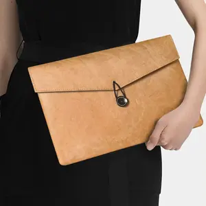 13/14/15/16 "kapasitas besar Polyester Dupont kertas kantong pelindung Laptop Tablet antik membawa Case tahan air E-Book tas penutup - Product Image 6