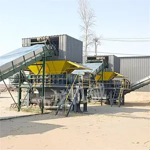 Hot bán đôi trục rơm Bale Shredder máy của giá thấp rơm/ngô Shredder để bán thân thiện với môi cung cấp cắt