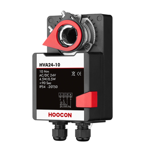 Actuador de Amortiguación General HOOCON HVA24S-10 10NM para Sistema HVAC, Actuador de Control de 24V con Interruptor de 2-SPDT, Certificado CE - Product Image 3