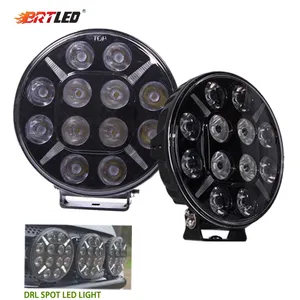 Led Fog driving Lights round headlight 7inch offroad spot lights laser HeadlampTruck Offroad 4x4 Spot Led Driving Lig