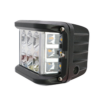 Auto Arbeit Cube Seite Shooter LED Pod Licht 60W Bernstein Strobe LED Arbeit Licht