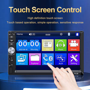 Reproductor Multimedia para Auto STWEI MP5 de 7 Pulgadas con Pantalla Táctil Completa, Radio, Control Remoto, Bluetooth, USB, Reproducción FM, Reproductor Estéreo, Conexión Telefónica por Cable - Product Image 4
