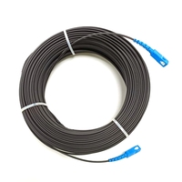 Cordon de raccordement à fibre optique pré-connectorisé personnalisable en usine G652D G657A SC UPC à LC UPC Simplex