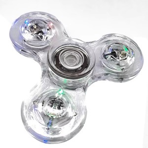 Spinner Luminoso LED, Juguetes Antiestrés que Brillan en la Oscuridad, EDC, Fidget Spinner para Aliviar el Estrés - Product Image 1