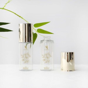 High Quality 100ml Plastic Round Skin Care Face Toner <strong>Perfume</strong> <strong>Spray</strong> <strong>Bottle</strong> with Gold Cap for Cosmetic Packing - Product Image 4