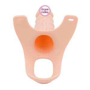 Consolador con correa realista para hombres, bragas, extensión de pene, manga, arnés, consoladores huecos, película erótica para adultos, 6,7 pulgadas - Product Image 2