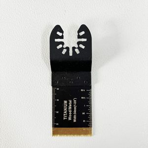 Lame de scie oscillante haute performance en titane bimétallique pour le bois tendre et le bois avec clous - Product Image 5