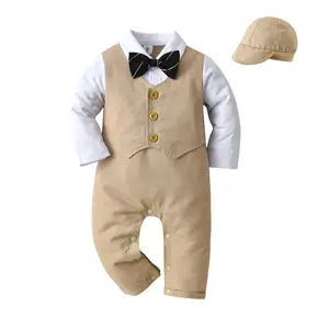 Hot Sale Produkt Aus gezeichnete Qualität Langarm Jumps uit Baby Herbst Jumps uit Baby Boys Kleidung Stram pler