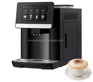 Cafetera Espresso Automática de Sobremesa con Pantalla Táctil Inteligente, para Uso Doméstico y Comercial, 1500W 220V - Product Image 3