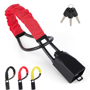 <span class=keywords><strong>Antivol</strong></span> universel pour <span class=keywords><strong>volant</strong></span> <span class=keywords><strong>de</strong></span> voiture avec câble en acier et verrou <span class=keywords><strong>de</strong></span> ceinture <span class=keywords><strong>de</strong></span> sécurité, 3 clés, ajustement standard - Product Image 1