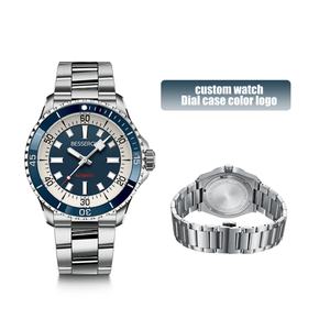 Reloj de Lujo para Hombre, Automático, con Bisel de Cerámica Personalizado, Movimiento NH35, Deportivo, de Buceo, Acero Inoxidable, Mecánico, 40mm, Correa de Cocodrilo - Product Image 4